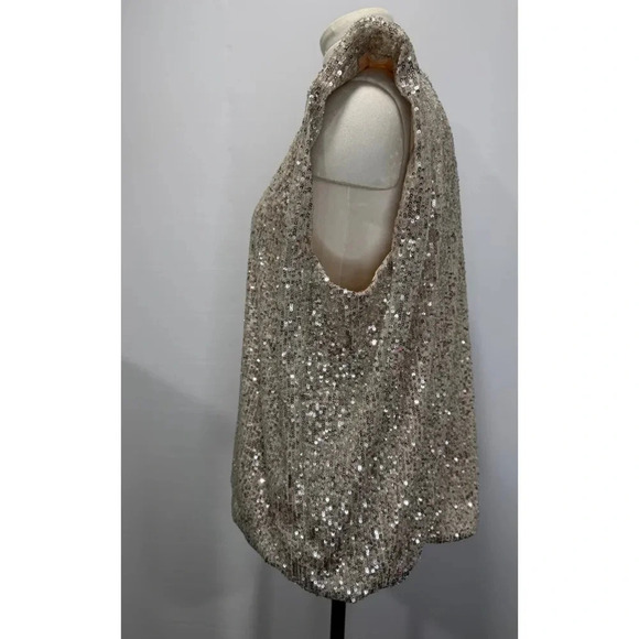 Maurice's Women's Unbranded Top M Champagne - Picture 6 of 16